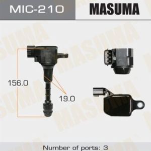 Катушка зажигания MASUMA MIC210/SPL1111/KD9120   FX35, FUGA / VQ25DET, VQ35DE
