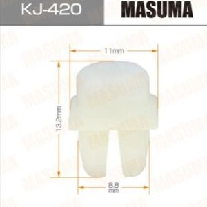 Клипса крепежная MASUMA KJ-420
