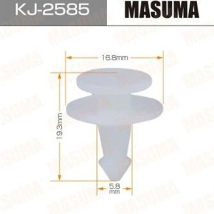 Клипса автомобильная MASUMA KJ-2585