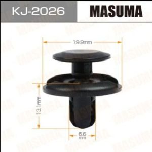 Клипса крепежная MASUMA KJ-2026