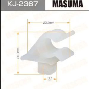 Клипса крепежная MASUMA KJ-2367