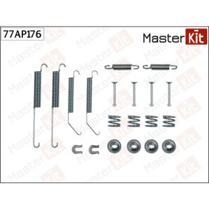 Комплект установочный тормозных колодок зад  MasterKit 77AP176/RFK181   TIIDA