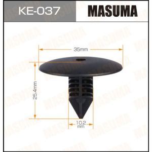 Клипса автомобильная (автокрепеж) MASUMA KE-037