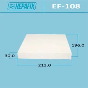 Воздушный фильтр Салонный HEPAFIX AC-108/72880AJ000
