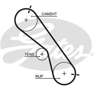 Ремень зубчатый GATES  5560XS/ 97MR25/859715560  1KDFTV, 2KDFTV