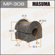 Втулка стабилизатора MASUMA MP308 /CVT-68/TSB-120F/ASBTO1044/  ZZE122, NZE120, 121 к-т2шт.
