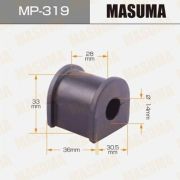 Втулка стабилизатора MASUMA .MP319/MP-321/TSB-070/TSB-708/MP-016  уп, 2шт
