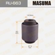 Сайлентблок MASUMA RU663 /NAB-266/RU-409/NS65T312   X-TRAILT31, QASHQAI J10E rear