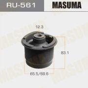 Сайлентблок задней балки MASUMA RU561/TAB-337  NCP95