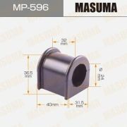 Втулка стабилизатора MASUMA  .MP596/TSB-CR42F/48815-28080/ASBTO1027  2шт