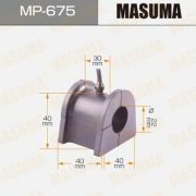 Втулка стабилизатора MASUMA .MP675/MSB-H61W/ASBMI1007/MR319193  H61W, H71W   к-т2шт