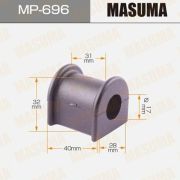 Втулка стабилизатора MASUMA  MP-696/TSB-MCVF/ASBTO1011 /CVT-51  [уп.2]