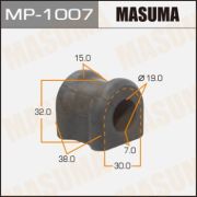 Втулка стабилизатора MASUMA  MP1007/CVT-90/TSBAVR19/4881805070  AVENSIS/AZT25# к-т 2шт