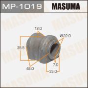 Втулка стабилизатора MASUMA MP1019/ASBTO1052/TSB-ACA30R   к-т 2шт