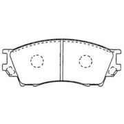 Колодки тормозные дисковые PF5334 FBK
