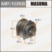 Втулка стабилизатора MASUMA /front 2шт MP1059/TSBGRJ200F/48815-60260  LAND CRUISER UZJ200L, URJ202