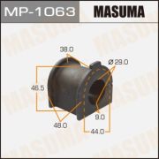 Втулка стабилизатора MASUMA MP1063/TSBGRJ150F/4881560310  PRADO/ KDJ150L, GRJ150L, KDJ155L [уп.2]