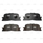Колодки тормозные дисковые CTR GK1057/CKT43/GP02219/PN1458
