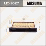 Салонный фильтр MASUMA MC1027/AC-904E/CAC18450/X7288FL010