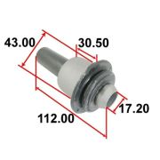 Сайлентблок переднего подрамника Tenacity AAMNI1068/RU-734/NAB-276 Qashqa / X-Trail 07- / JUKE