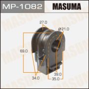 Втулка стабилизатора MASUMA /front/ MP1082/NSBF15F/54613-JD04A/NSBT31F QASHQAI, JUKE 06- [уп.2]