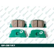 Колодки тормозные дисковые G-BRAKE GP02187/PF1431