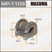 Втулка стабилизатора MASUMA /rear/ MP1103/MSBV97R/CVM23/4156A041 PAJERO,/ V87W, V98W [уп.2]