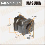 Втулка стабилизатора MASUMA /front/ HONDA/ PILOT [уп.2] MP-1131/HSB-YF4F/51306-SZA-A02