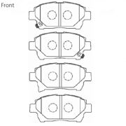 Колодки тормозные дисковые G-brake GP02004/GP-02183/PF1472/CKT8