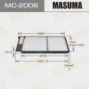 Салонный фильтр MASUMA  MC-2006/88568-60010/AC-1883/S042211/BRC0532/  (нужно 2 шт)