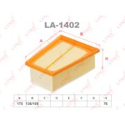 Фильтр воздушный LYNXauto LA1402/BRA1431/GB9719/MFA-E426