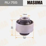 Сайлентблок MASUMA RU755/AAMNI1073