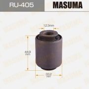 Сайлентблок «MASUMA» RU-405 /BH22005/55120-0M000 (N. Presage #U30/R`Nessa #N30) задней тяги NARM-031