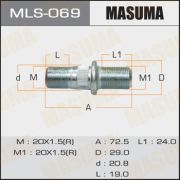 Шпилька для грузовика MASUMA MLS069/90942-02045 Toyota