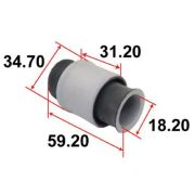 Сайлентблок рычага резиновый Tenacity  AAMNI1075  (AAMNI1083 комплект к AAMNI1075)