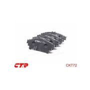 Колодки тормозные дисковые CTR  CKT72/GP02001/044664813079/(нов арт GK1085)