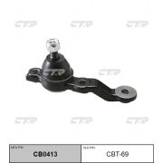 Опора шаровая CTR CBT-69/CB0413/SB3986R/3982R/C1290R MARK нижняя большой шар