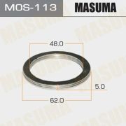 Уплотнительное кольцо под выхлопной коллектор MASUMA MOS113/ 48*62*5