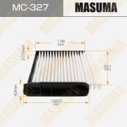 Салонный фильтр MASUMA  MC327/AC-204E