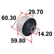 Сайлентблок рычага Tenacity AAMTO1109/RU-590/TAB-126