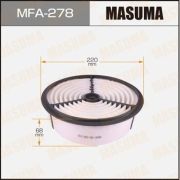 Воздушный фильтр MASUMA  MFA-278/A-155A
