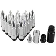 Комплект гаек-карандаш Racing Composite Nut R104 12*1.25 (20 шт. высота 55 мм) хром