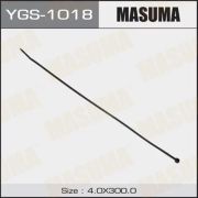 Хомут пластиковый MASUMA черный 4х300