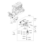 Прокладка масляного теплообменника HYUNDAI/KIA  26313-4X310