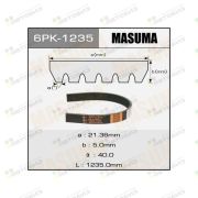 Ремень ручейковый MASUMA 6PK-1235