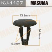 Клипса крепежная MASUMA KJ1127