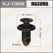 Клипса крепежная MASUMA KJ-1368