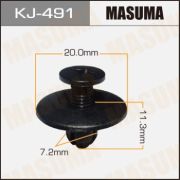 Клипса крепежная MASUMA KJ-491