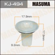 Клипса крепежная MASUMA KJ-494