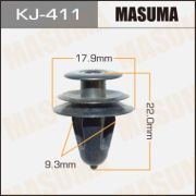Клипса крепежная MASUMA KJ-411